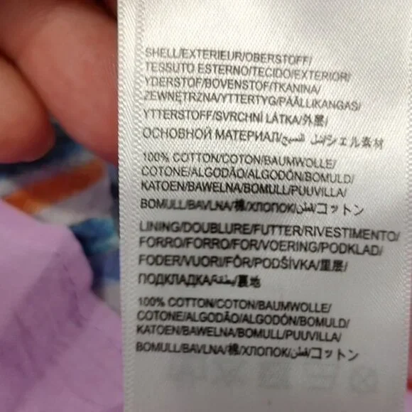 FARM Rio Maxi Dress L Coloured Bananas Puff Sleeves Smocked Tropical - Picture 13 of 15